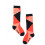 KNEE SOCKS COLOR BLOCKS BLACK / PINK 4 6