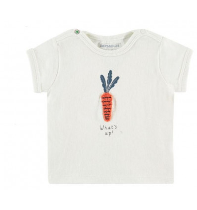 B SLIM T-SHIRT SS ENNERDALE MARSHMALLOW