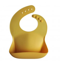 SILICONE BIB MINERAL YELLOW 24