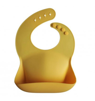 SILICONE BIB MINERAL YELLOW 24