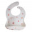 SILICONE BIB PATTERN SEA SHELLS 24