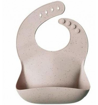 SILICONE BIB PATTERN SHIFTING SAND 231
