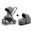 SLEEK GREY MEL ON BLACK INC BASSINET 25