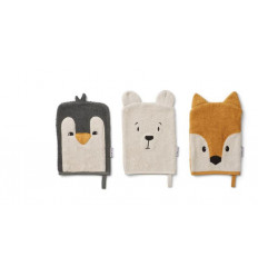 SYLVESTER WASHCLOTH ARCTIC MIX 21