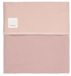 WIEGDEK. FLANEL RUNA OLD PINK 23