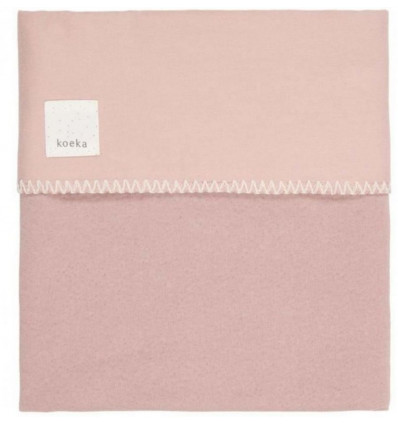 WIEGDEK. FLANEL RUNA OLD PINK 23