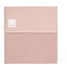 LEDIKANTDEKEN FLANEL RUNA OLD PINK 23