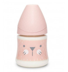 FLES PA SIL SLOW 150ML PINK WHISKERS 241