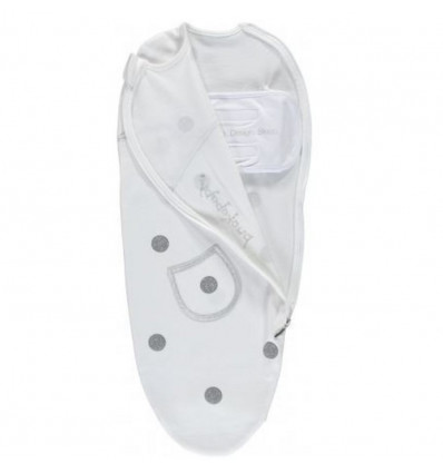 THE ORIGINAL PIEP 0-3M WHITE DOTTY 201