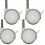 SET WIELTJES 4 RUBBER WIT 72