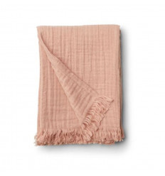 MAGDA MUSLIN BLANKET ROSE 1SIZE 202