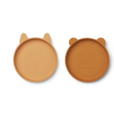 OLIVIA PLATE 2 PACK yel MIX 1SIZE 202