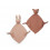 YOKO MINI CUDDLE CLOTH 2-PACK ROSE 202