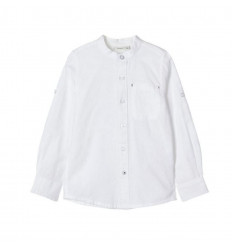 NMMFISH LS SHIRT BOX BRIGHT WHITE 104