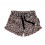 LEOPARD PINK RUFFLE SHORTS 6268