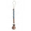 PACIFIER CLIP CLEO CLOUD MAUVE/WOOD 211