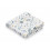 MUSLIN CLOTH 2P PRESSED LEAVES BLUE 21