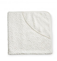 TOWEL BABY HOODED GOTS OFF-WHITE 21