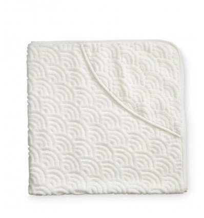 TOWEL BABY HOODED GOTS OFF-WHITE 21