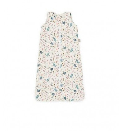 MUSLIN SLEEPING BAG 0-6M LEAVES ROSE 21