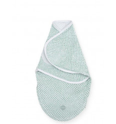 SLAAPZAK WRAPPER 0-3M SNAKE SOFT GRN 211