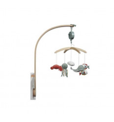 LD MUZIEKMOBIEL HOUT OCEAN MINT 0-6M 211