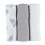 M&M20 GRIS 3 LANGES 70X70CM MOUSSELIN 22
