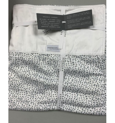 BAMBOE DEKEN WIEG LEOPARD 75X100 201