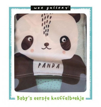 WEE GALLERY KNUFFELBOEKJE PANDA