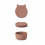 CORNELIUS SNACK BOX CAT DARK ROSE 22