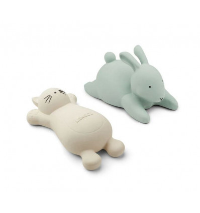 VIKKY BATH TOYS 2 PACK CAT CREME 202