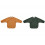 MERLE CAPE BIB 2 PACK MUSTARD/HUNTER 202