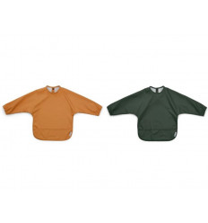 MERLE CAPE BIB 2 PACK MUSTARD/HUNTER 202