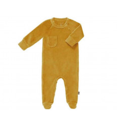 PYJAM VELOURS WITH FEET MIMOSA 3-6M 25