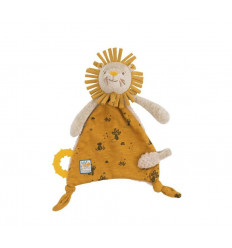DOUDOU ATTACHE-TETINE LION 22