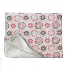 COUVERTURE BERCEAU ZINNIA ROSE 3