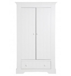 ARMOIRE 2-POR TIR NARBONNE BLANC 221