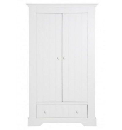ARMOIRE 2-POR TIR NARBONNE BLANC 221