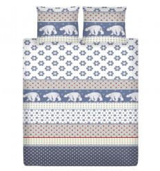 DUVET COVER 140X200CM POLAR BEAR 21