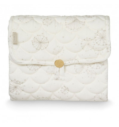 CHANGING MAT QUILTED DANDELION NAT 21