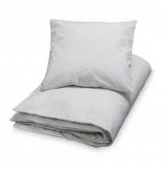 BEDDING JUNIOR 110X135 GREY WAVE 21