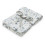 SWADDLE MUSLIN LIGHT LEAVES BLUE 21