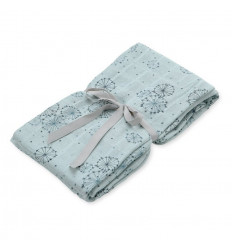 SWADDLE MUSLIN LIGHT PRINTED GOTS P44