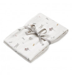 SWADDLE MUSLIN LIGHT PRINTED FAWN 21