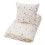 BEDDING ADULT 135X200 LEAVES ROSE 21