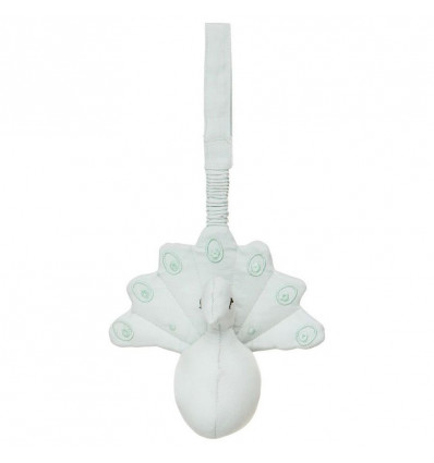 PLAY GYM TOY PEACOCK BELL BLUE MIST 21