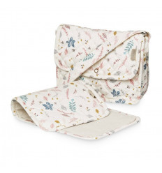DOLLS CHANGING BAG LEAVES ROSE 21