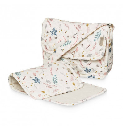 DOLLS CHANGING BAG LEAVES ROSE 21