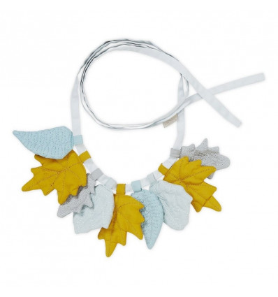 GARLAND LEAVES GOTS MIX MUSTARD 21