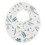 BIB TEETHING JERSEY LEAVES BLUE 21